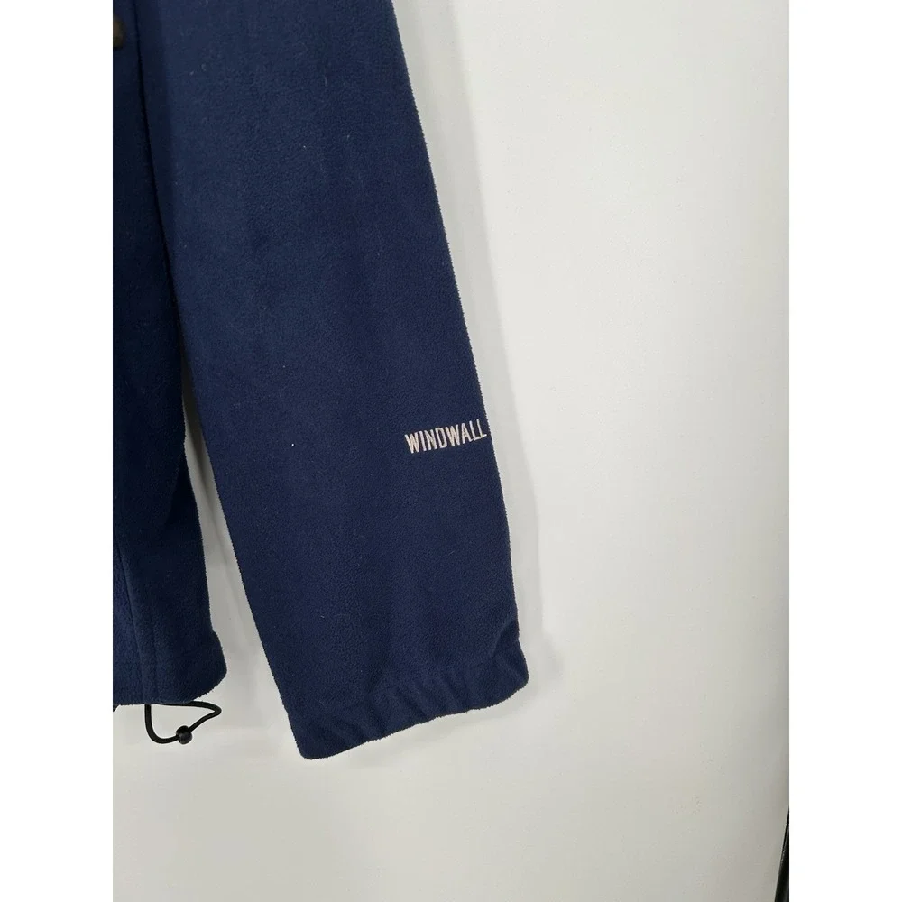 The North Face Windwall Fleece Full Zip Up Jacket Adjustable Waistband Mens XL‎
